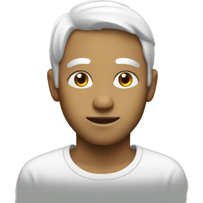 white number 1 emoji