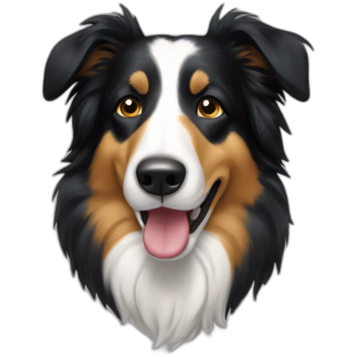 Boder collie emoji