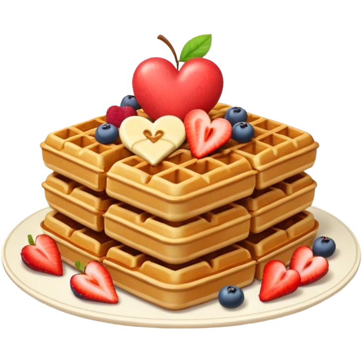 🧇❤🧡💛💚💙💜💗 emoji