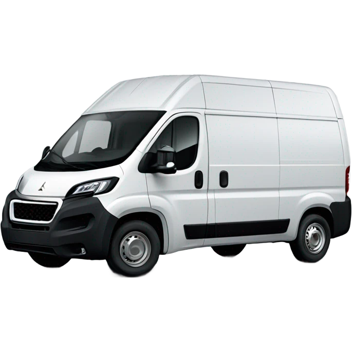 Peugeot boxer as a van emoji
