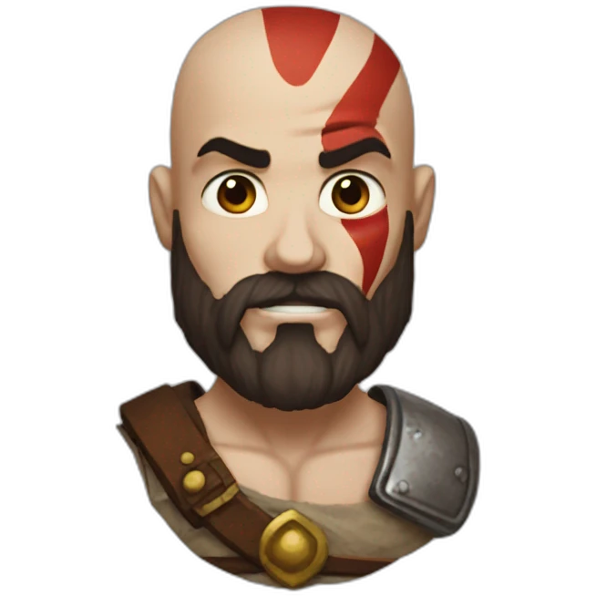 kratos without a bread emoji