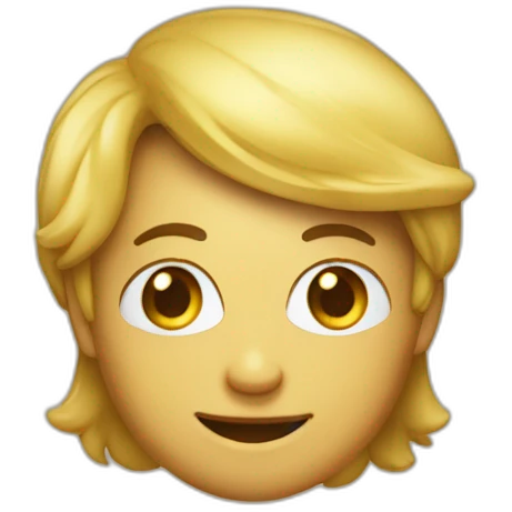 emoji de brinco dourado com pedrinhas emoji