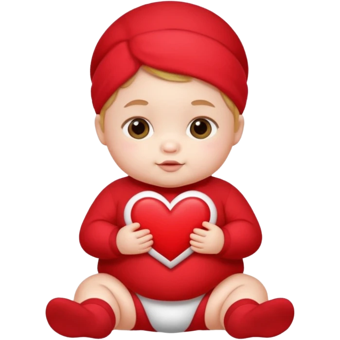 Hot Baby Valentine emoji