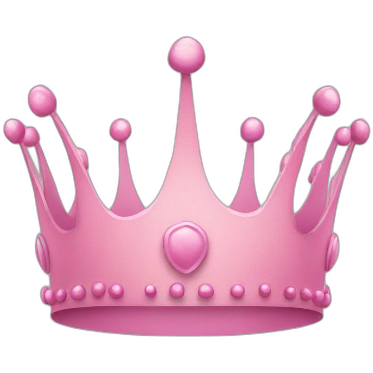 pink crown emoji