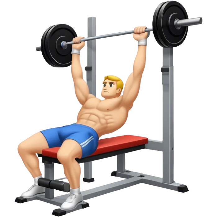 close-grip flat-benchpress emoji