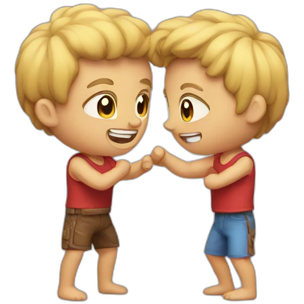 Love fight emoji