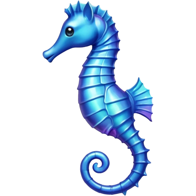  حیوانی ابی زی اسب دریایی emoji