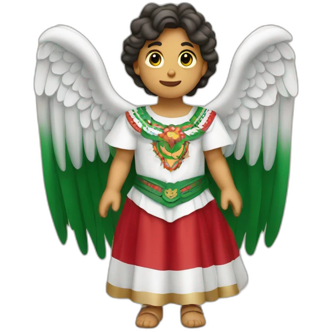 mexico independence angel emoji