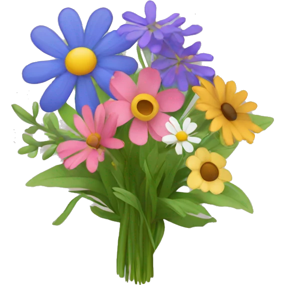 wildflower bouquet emoji