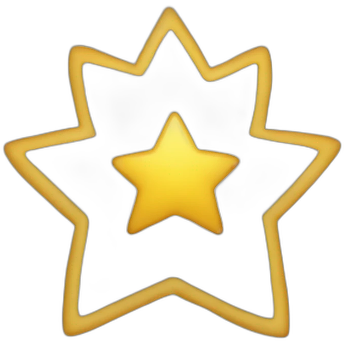 David's star emoji