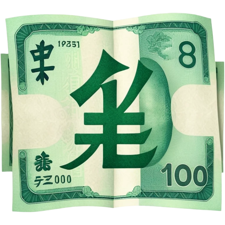 Japanese yen note emoji emoji