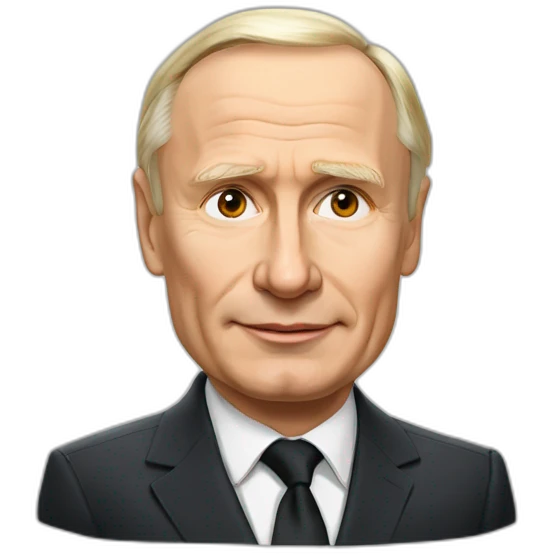 Président de la Russie, Vladimir Poutine emoji