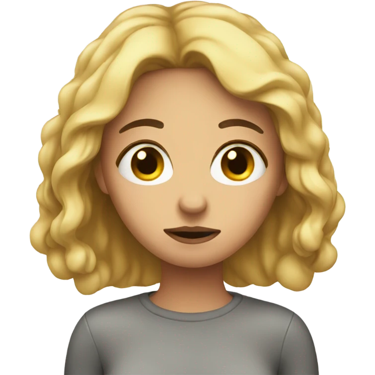Sad best friend woman emoji