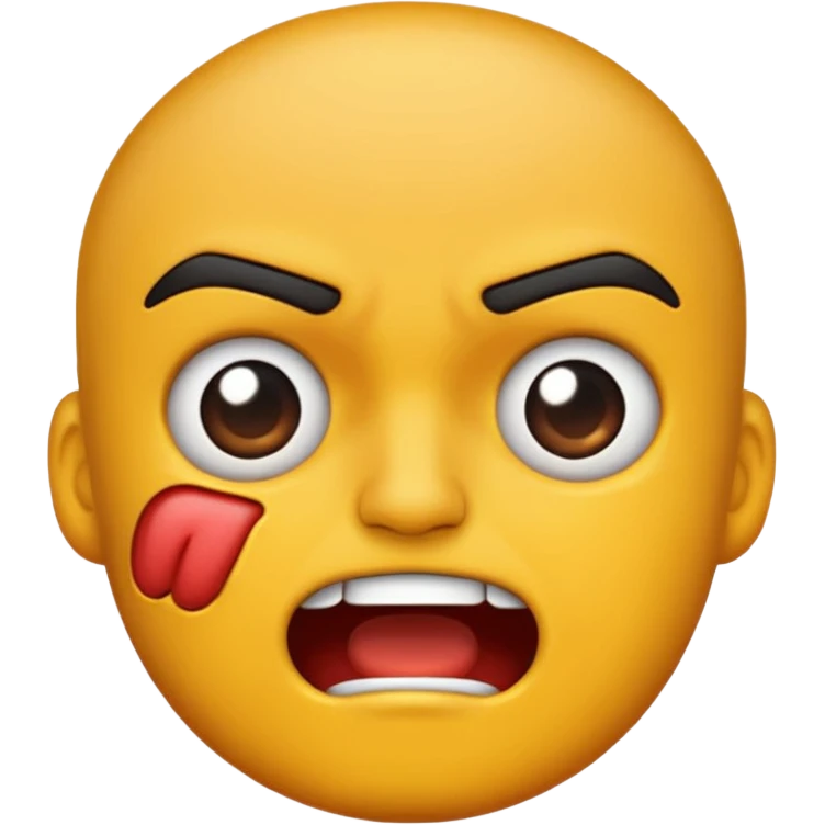Getting Punched in the face emoji