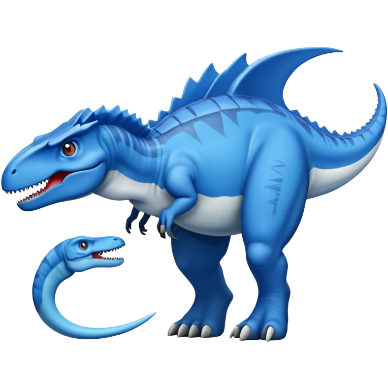 Blue Jurassic world  emoji