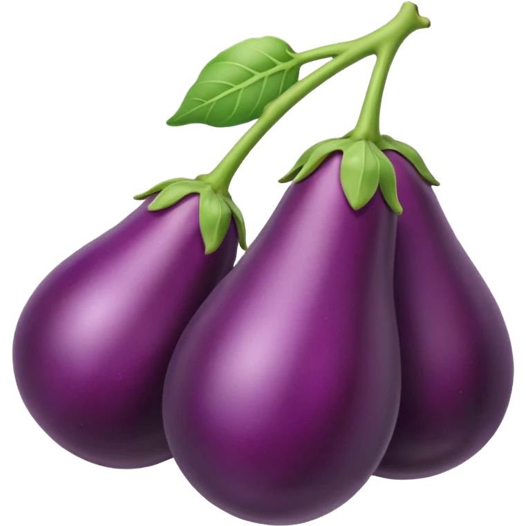 Eggplant cherries  emoji