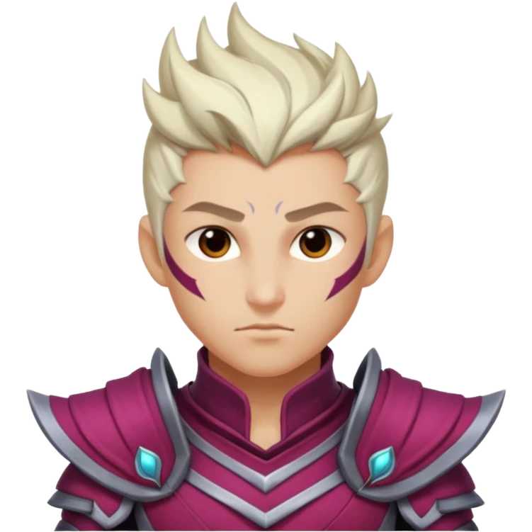 Varus from league of legends with clear custom and cute face emoji