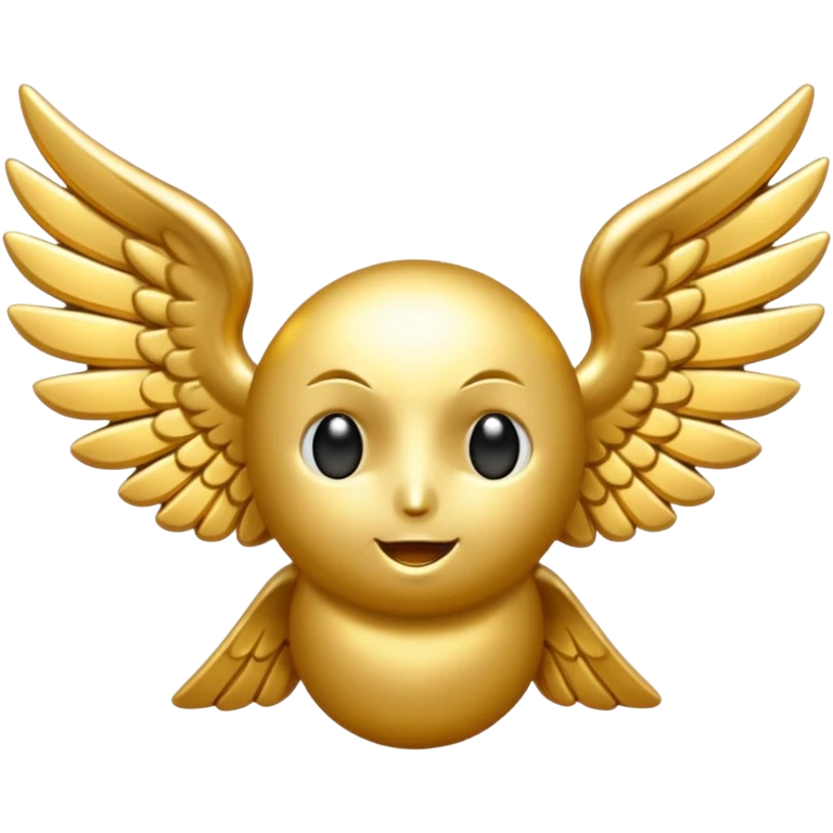 BTC with little wings emoji