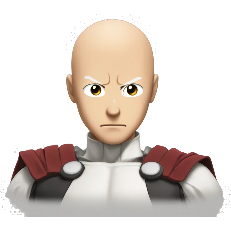 Saitama from one punch man emoji