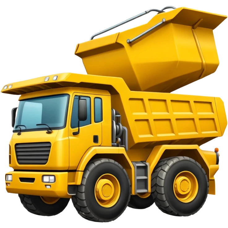 Mining truck emoji