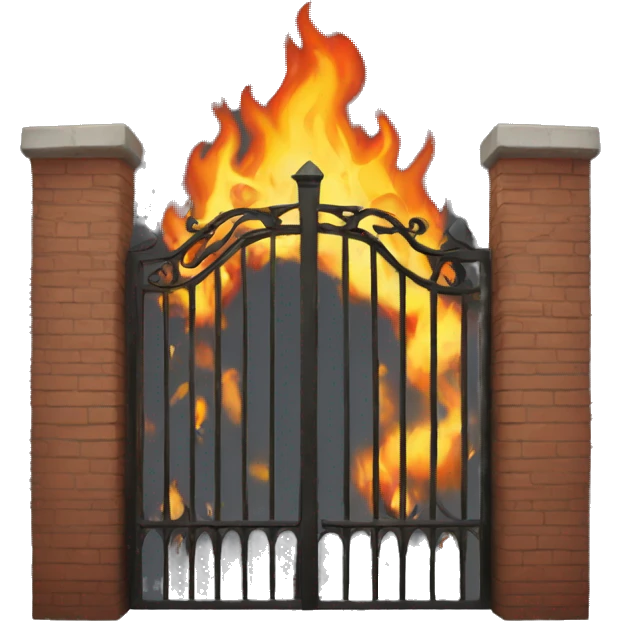 burning gate emoji