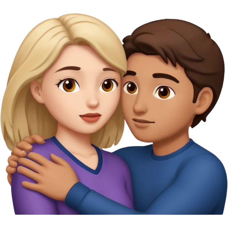 Mujer siendo cogida por chico emoji