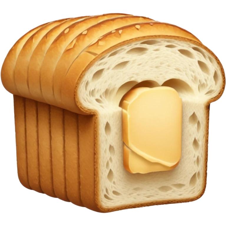 хлеб нарезной emoji
