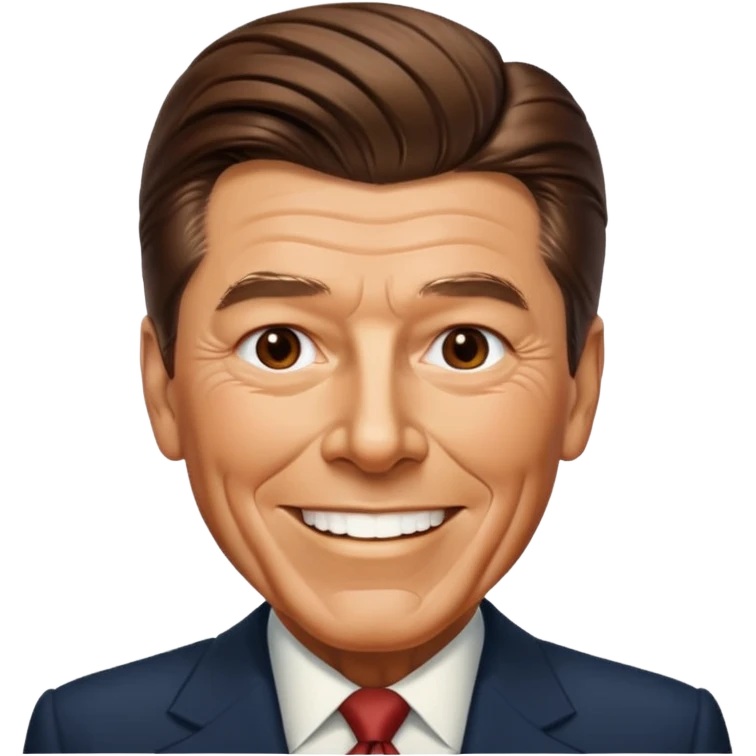 Ronald Reagan president emoji