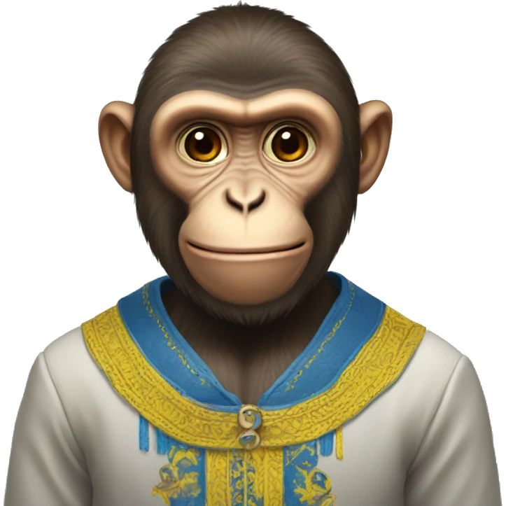 Ukrainian-Monkey emoji