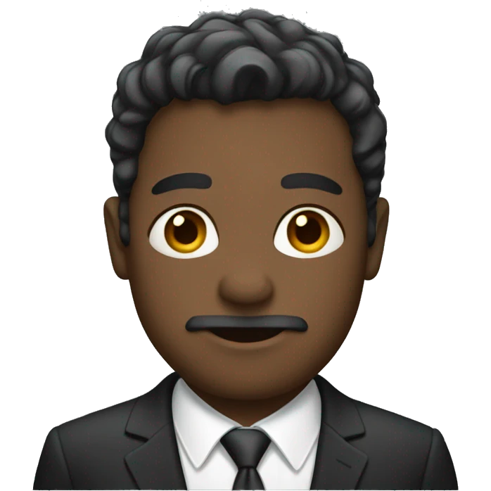  wearing a suit  emoji