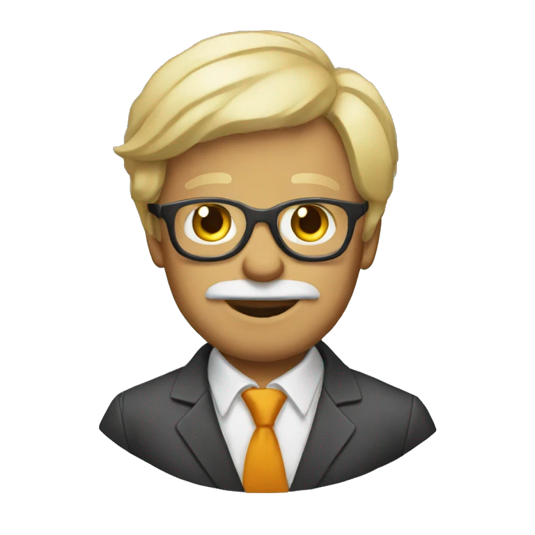 Patito oficinista emoji