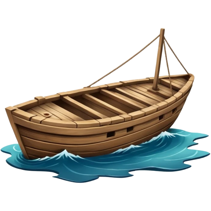 sinking boat emoji