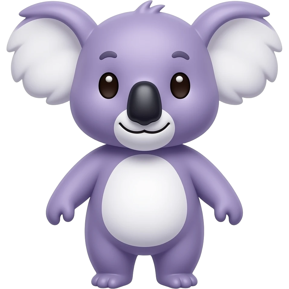Purple Koala emoji