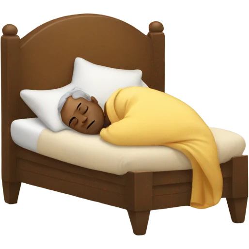 Lazy emoji snoozing  emoji