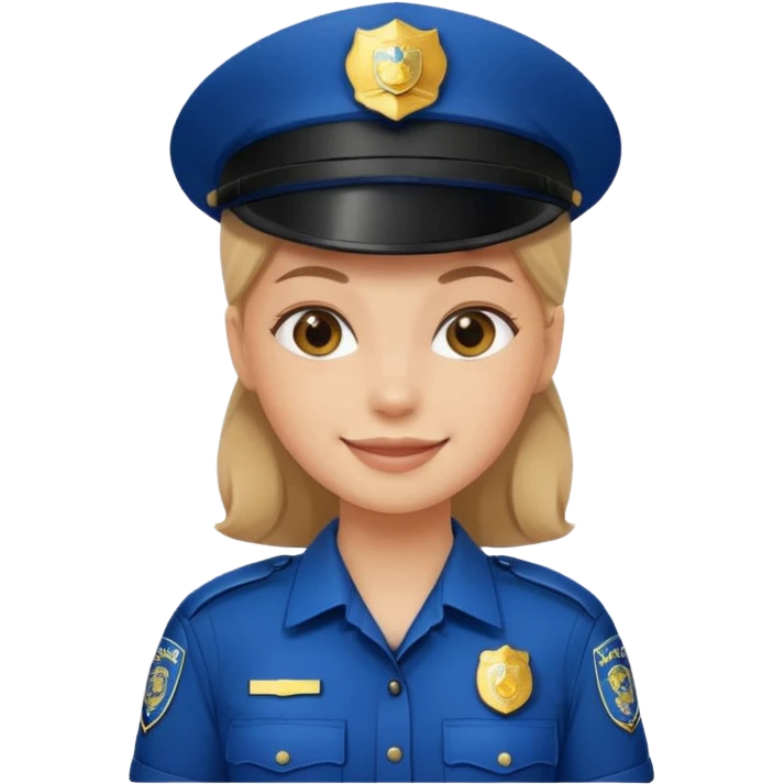 
police girle emoji