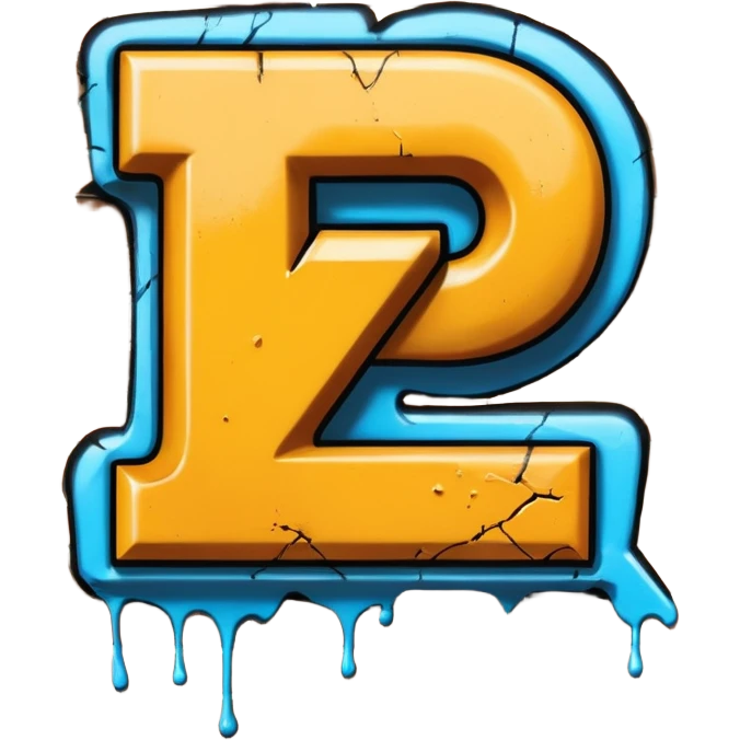 Граффити надпись: 72 emoji