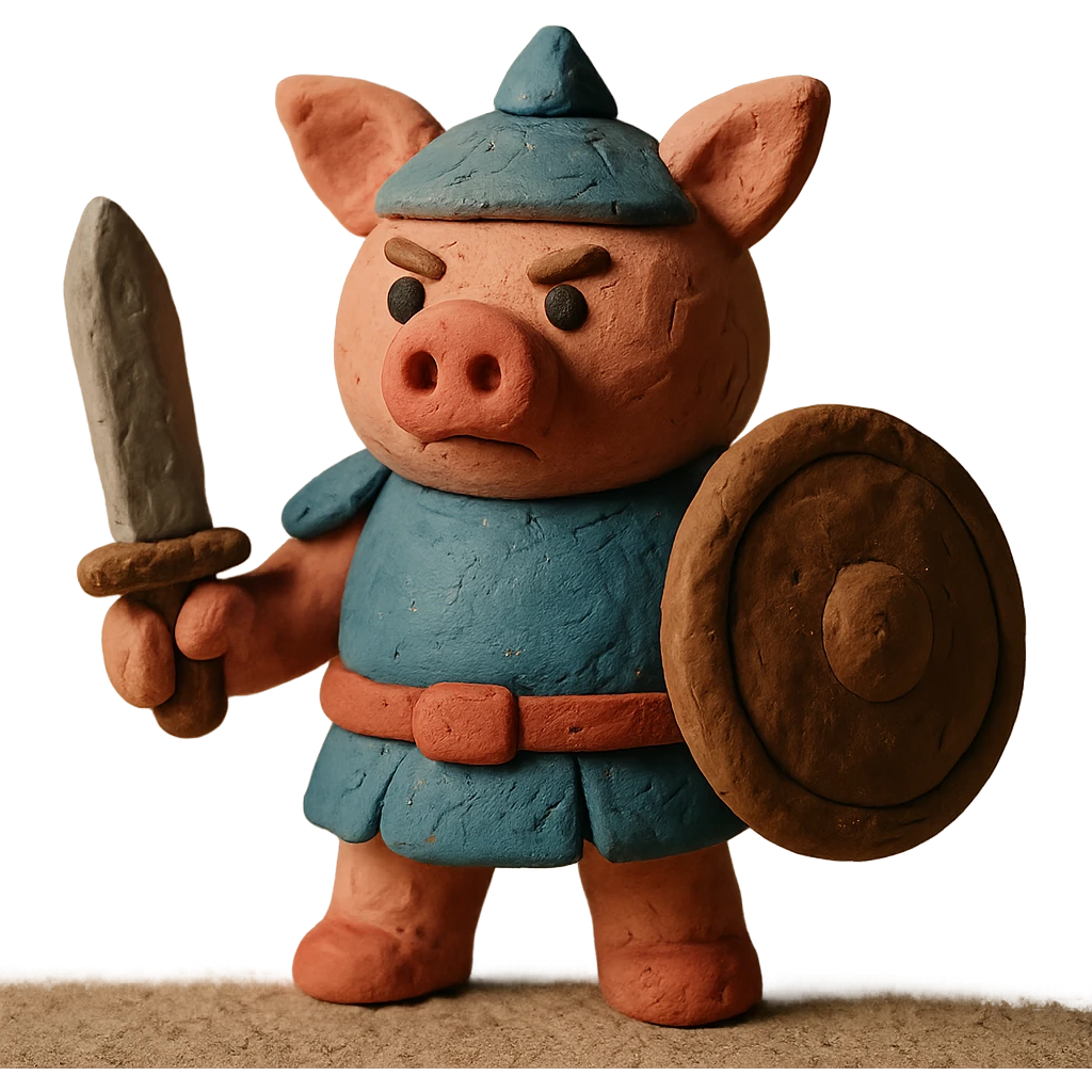 pig warrior emoji