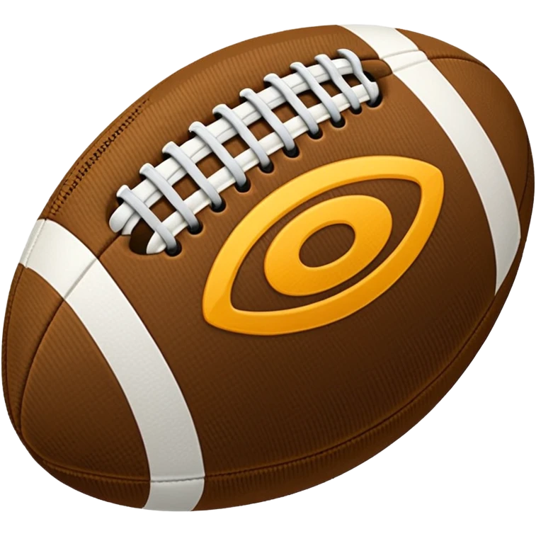 Corduroy ribbed football emoji