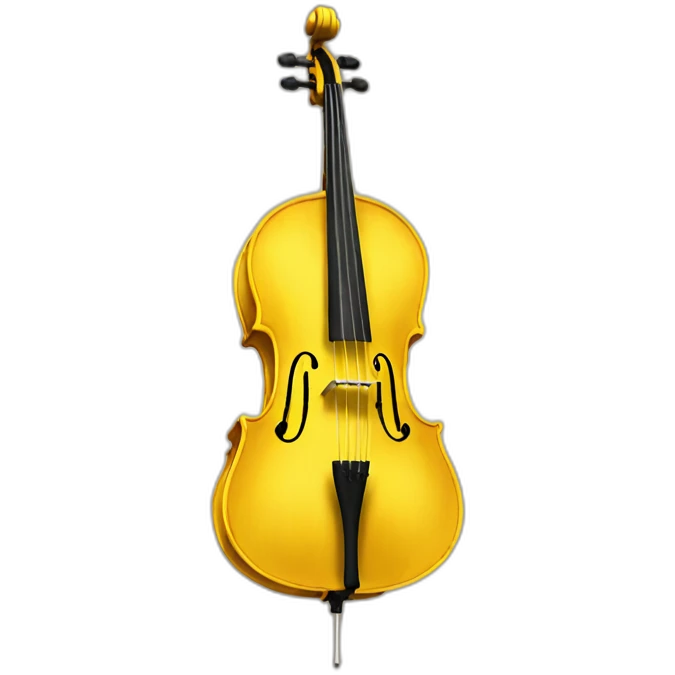 yellow cello emoji