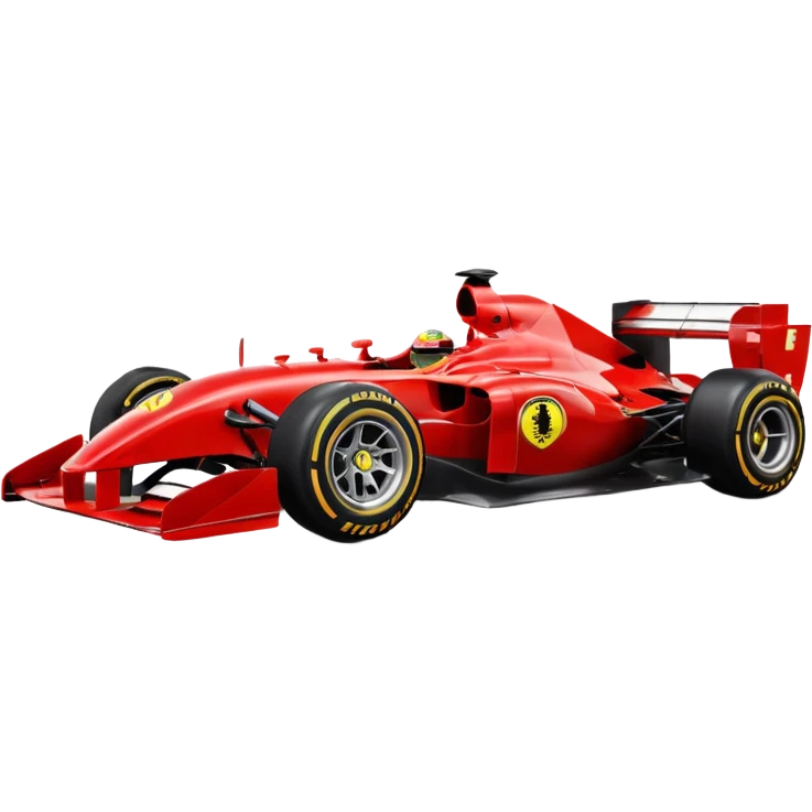 Ferrari formula 1 car emoji