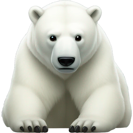 polarbear with traktor emoji