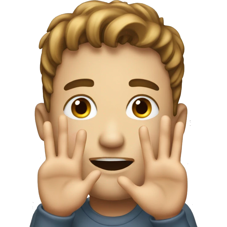 person touching his bellyy emoji