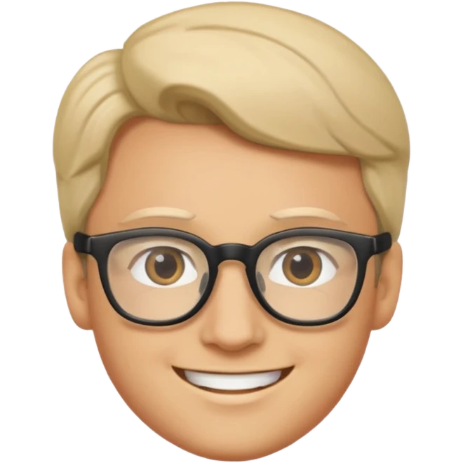 Glasses-Wearing Heroe emoji