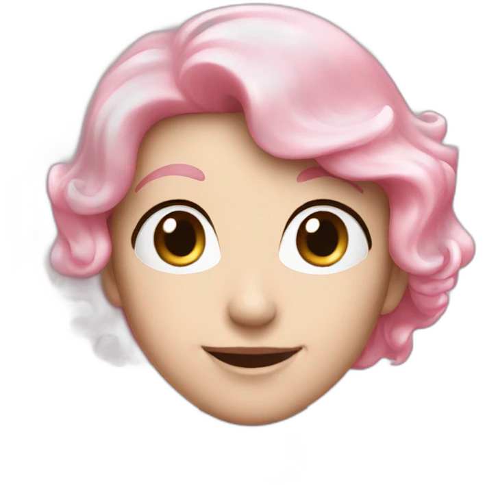 pink pearl emoji