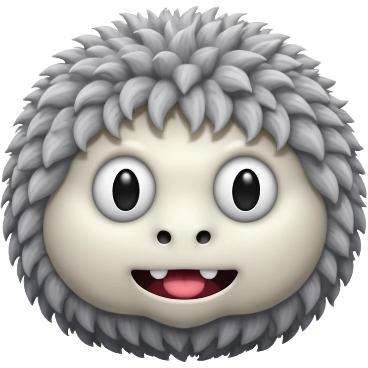 wool monster face body emoji