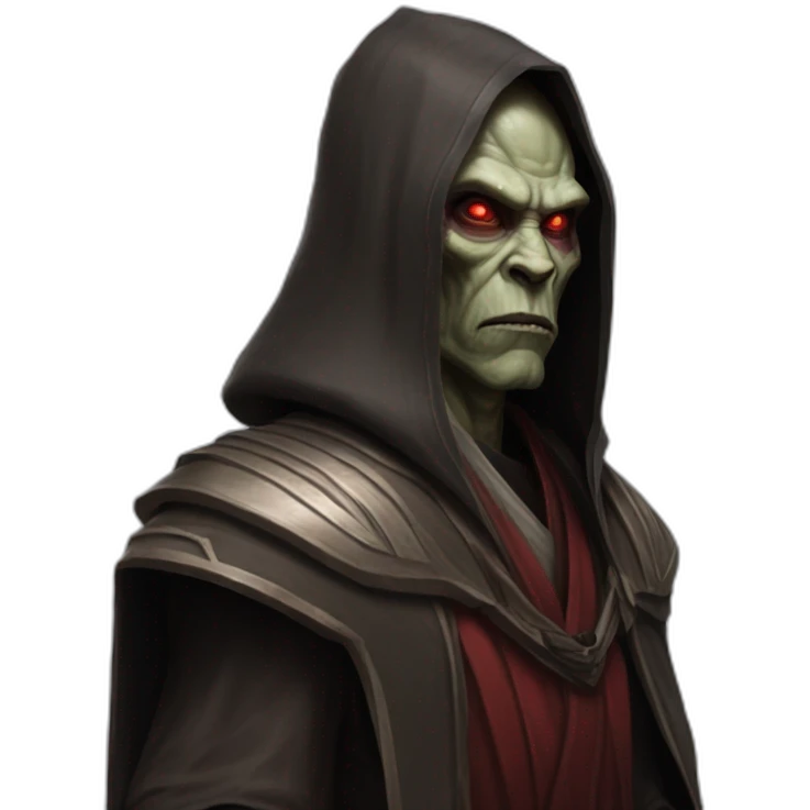 hyperrealist sith jedi in world of warcraft emoji