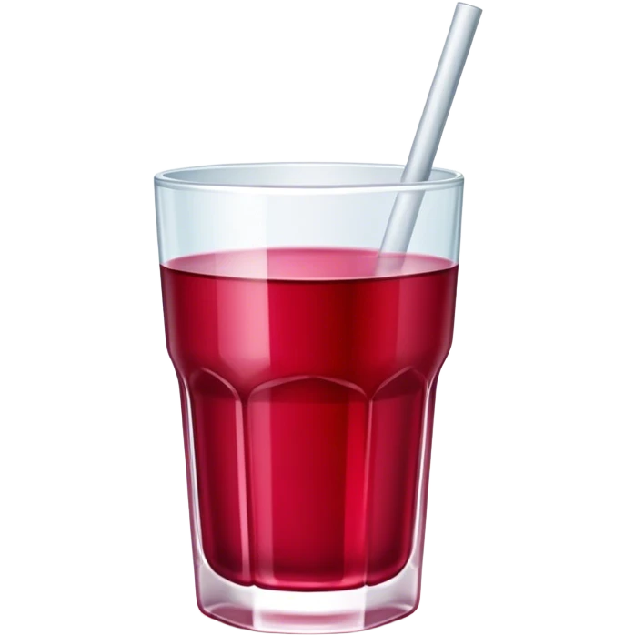 Cranberry juice emoji