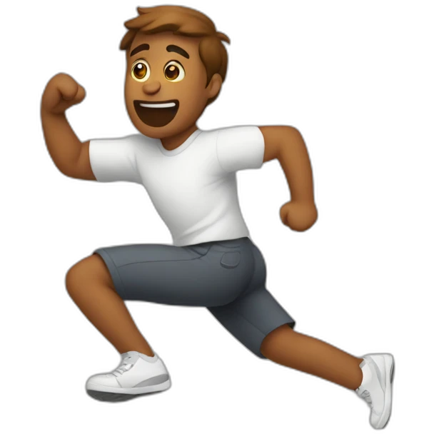 in a hurry emoji