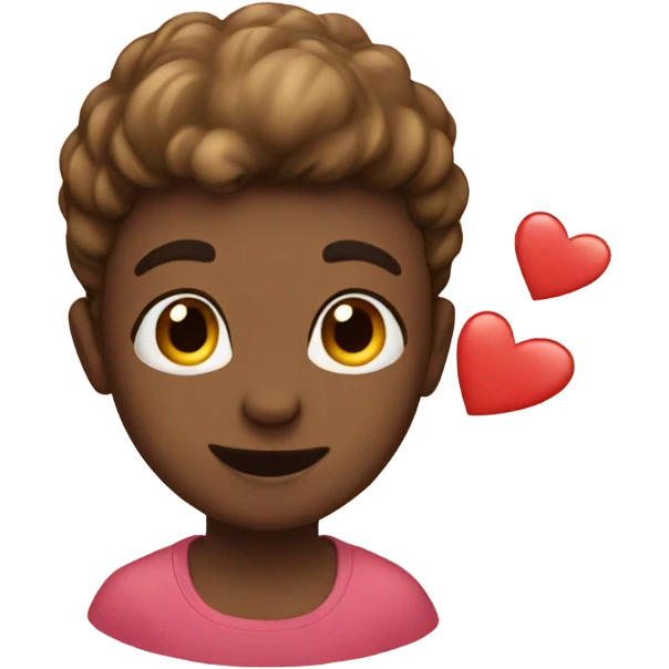 Sending love emoji
