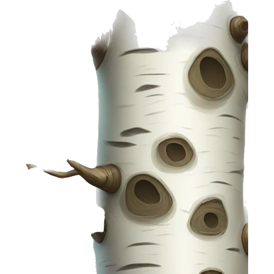 birch tree emoji